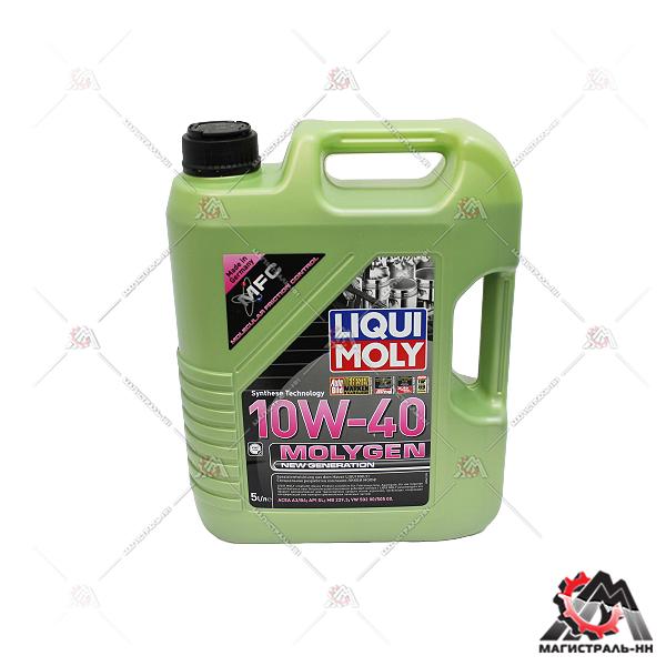 Масло Liqui Moly моторное 10W40 HC Molygen Generation 5л (синтетика)