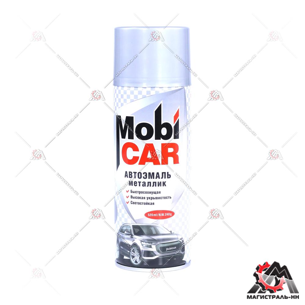 Краска автомобильная металлиз. аэрозоль  MobiCAR, 520 мл, 630 кварц