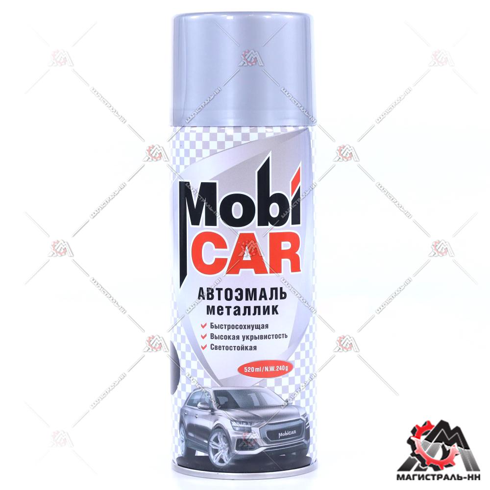 Краска автомобильная металлиз. аэрозоль  MobiCAR, 520 мл, 606 млечный путь