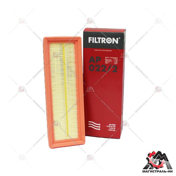 Фильтр воздушный FIAT PUNTO 1.2/1.4/FORD KA 1.2 FILTRON AP 022/2