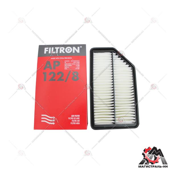 Фильтр воздушный HYUNDAI SOLARIS 10-/KIA RIO IV 11- FILTRON AP 122/8