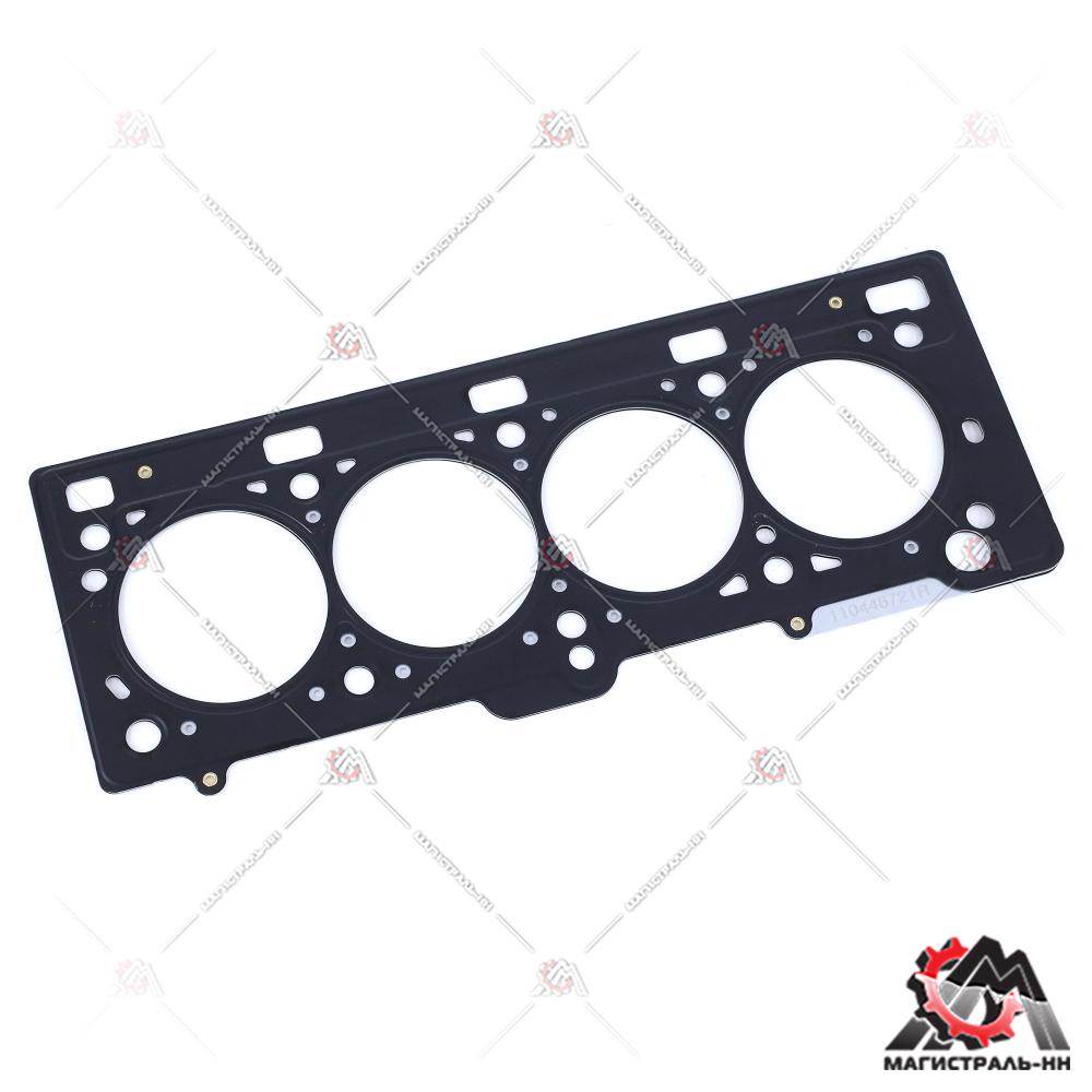 Прокладка головки блока Renault Logan, LADA Largus 1.4/1.6 16 кл. металл.(110446721R)(Квадратис)