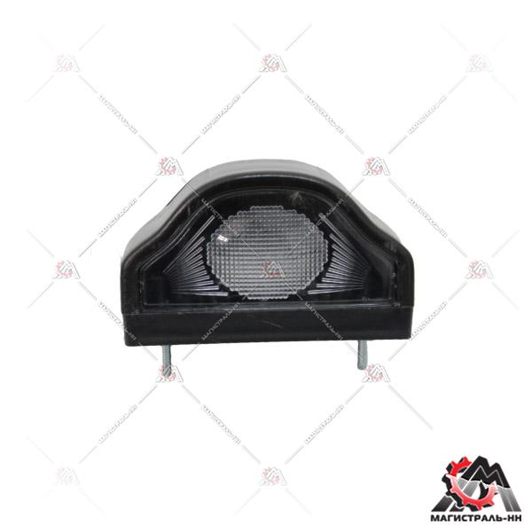 Фонарь подсветки номерного знака (аналог ПН2-0102) черный корпус, диод 2332LED-В