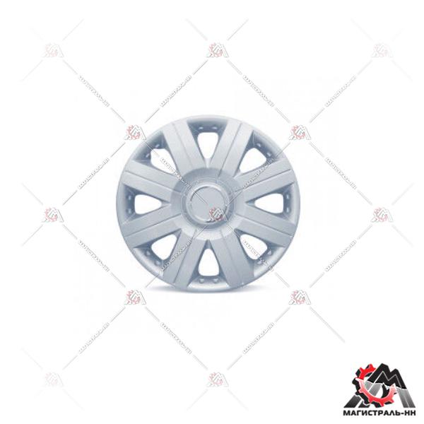 Колпак колеса R14 WC-2020 SILVER (пласт.регулир.обод) кт.4 шт. (металлик) AUTOPROFI