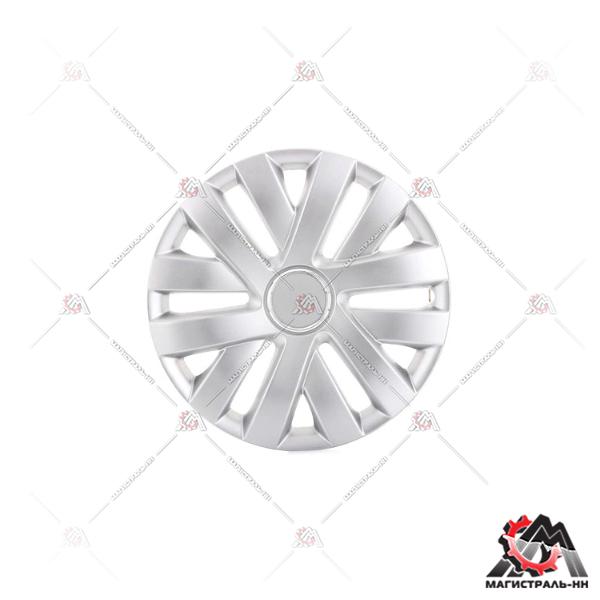 Колпак колеса R14 WC-1145 SILVER (пласт.регулир.обод) кт.4 шт. (металлик) AUTOPROFI