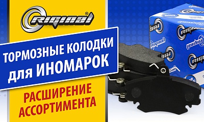 Тормозные колодки Riginal для иномарок