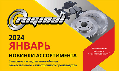Новинки января от TM Riginal