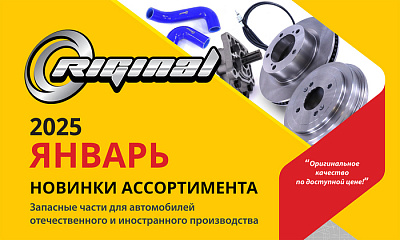 Новинки января от ТМ Riginal